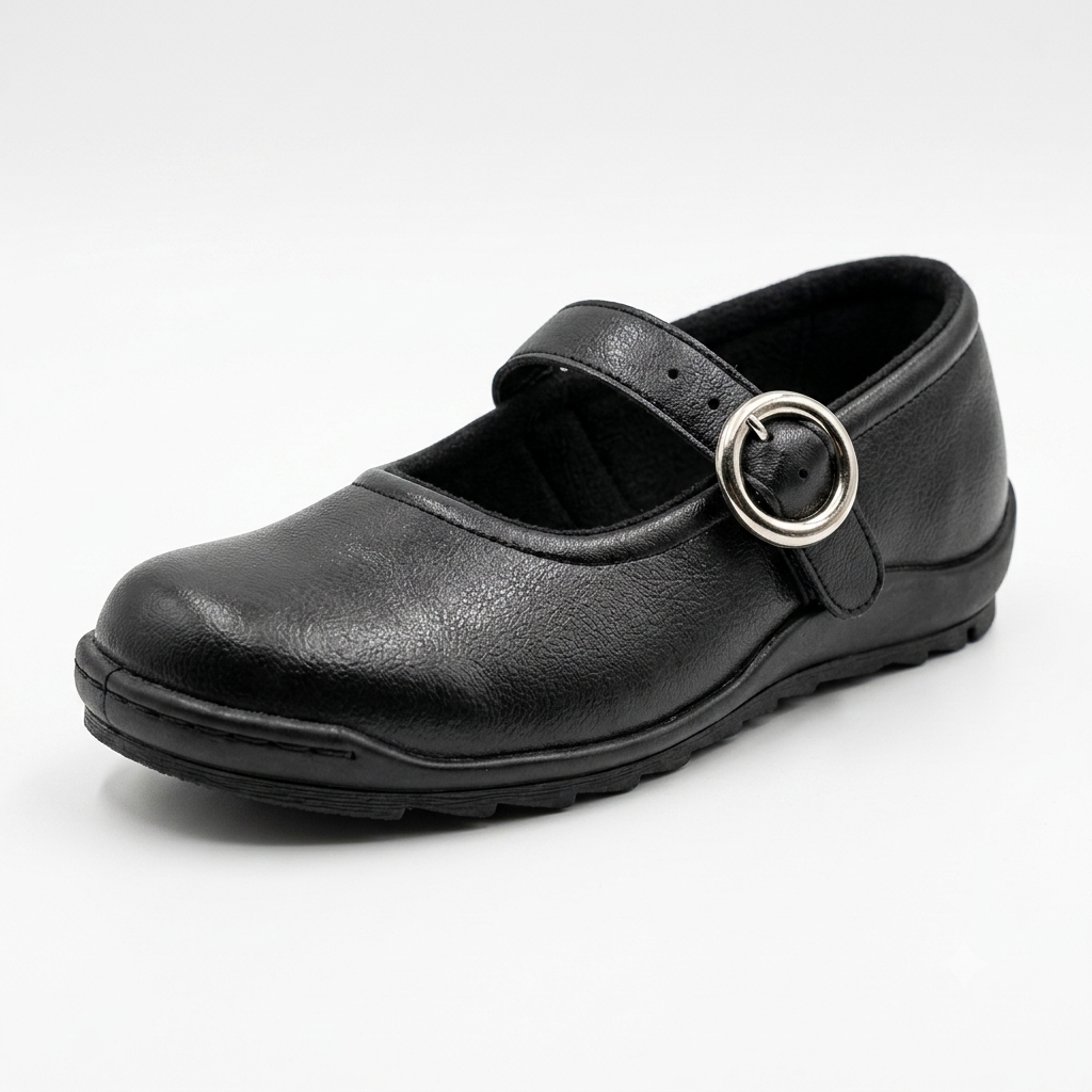 CALZADO ESCOLAR NS NAPA NEGRO