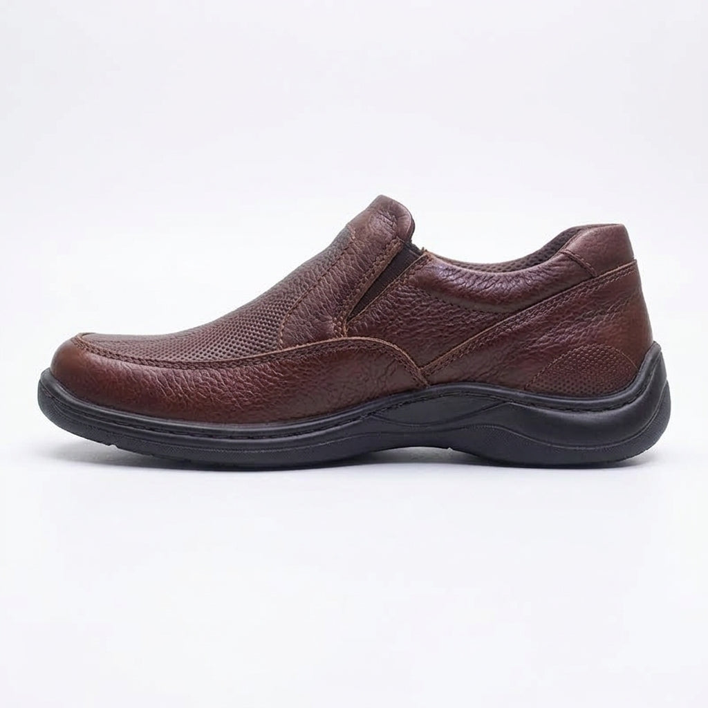 Mocasín MEGA Silpa II en cuero floater